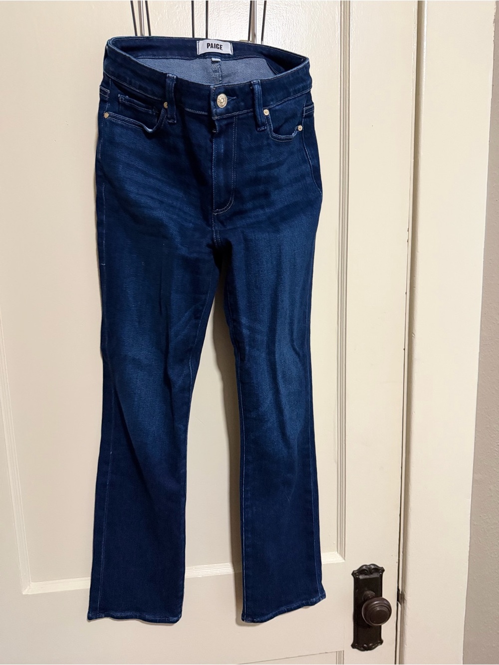 PAIGE Deep Indigo Women's Bootcut Jeans